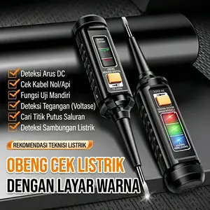 ANENG B15 Multimeter Tespen Digital NCV Pen Akurat Detektor Tegangan Listrik AC DC Tanpa Kontak Dengan Senter LED Layar Backlight Presisi Tinggi Alat Ukur Listrik Tukang Profesional Proyek Rumah Tangga Kualitas Premium Awet Praktis Terbaru Murah