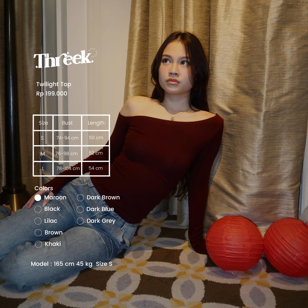 Twilight One Shoulder Top - THREEK.CLOTHING