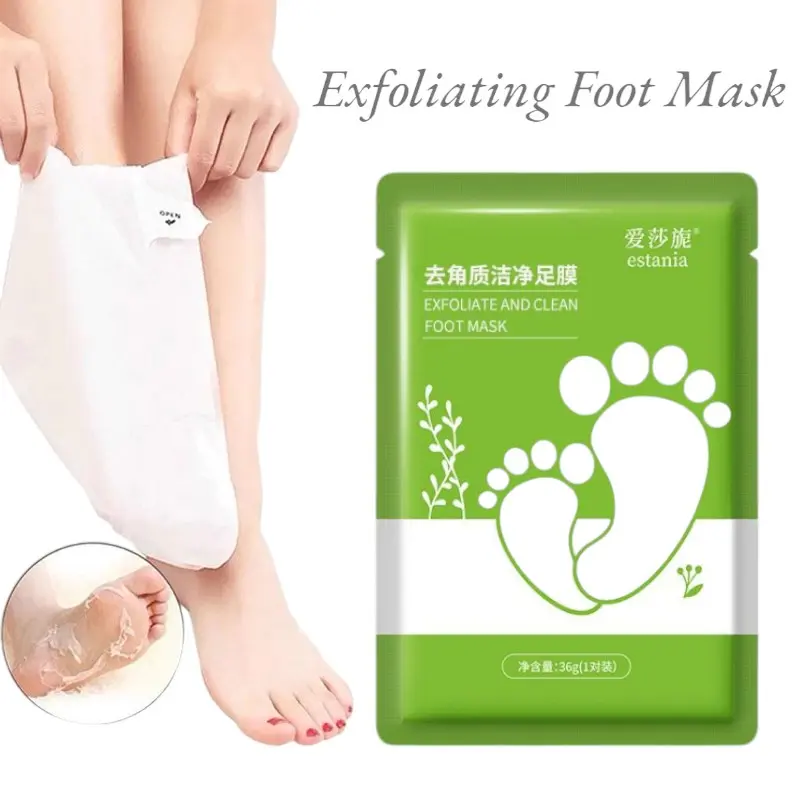 Masker Kaki Pendek Peel Off Foot Exfoliating Perawatan - Perawatan Kaki