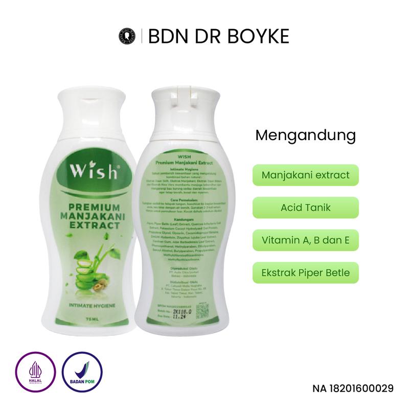 Paket Wish Selangit & Wish Manjakani Extract 75ml- Dr Boyke 1