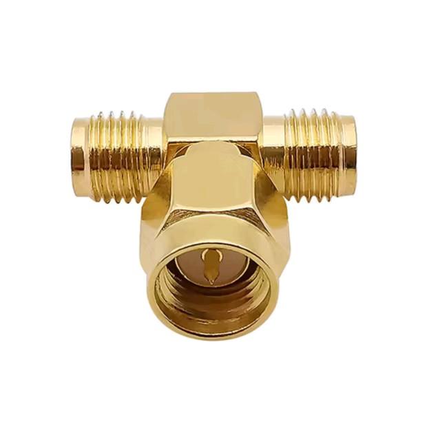 Adaptor T SMA Male to Dual Female Untuk Orbit 0