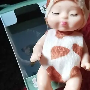 mainan boneka tidur bayi kecil banyak karakter lucu.