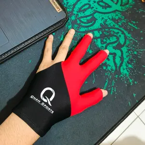 Sarung Tangan Billiard Spandex Lyca Elastis Licin Dan Nyaman Pria Wanita Ball