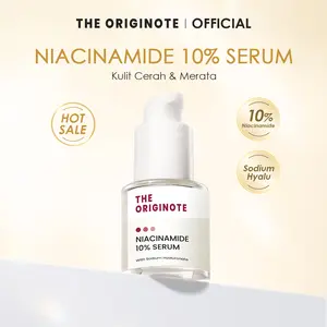 The Originote Niacinamide 10% Serum - Serum pencerah untuk mencerahkan dan Menyamarkan bintik hitam pada wajah with niacinamide glutathione Tetes Essence Perawatan Ceramide glowing brightening darkspot bersinar mencerahkan kulit kusam