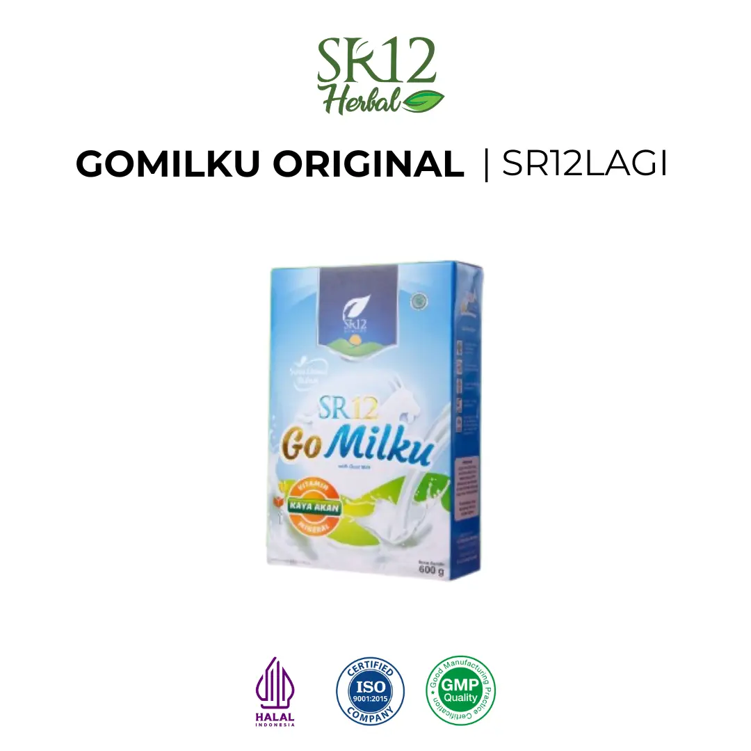 Gomilku SR12 Susu Bubuk Etawa Tanpa Gula Rasa Original