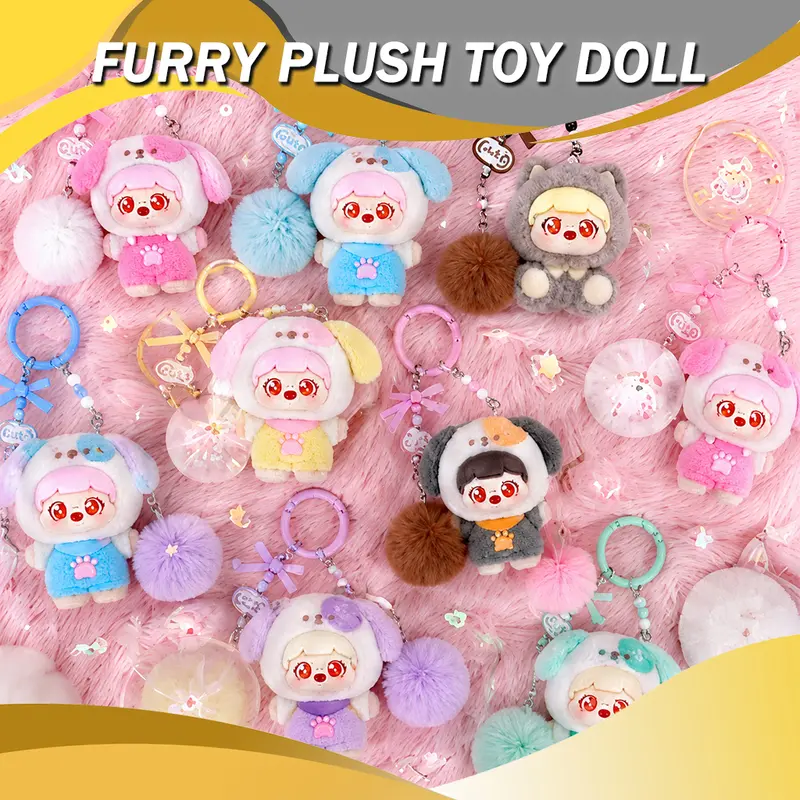 instinctoy fluffy plush pendant 2 - TikTok Shop Malaysia