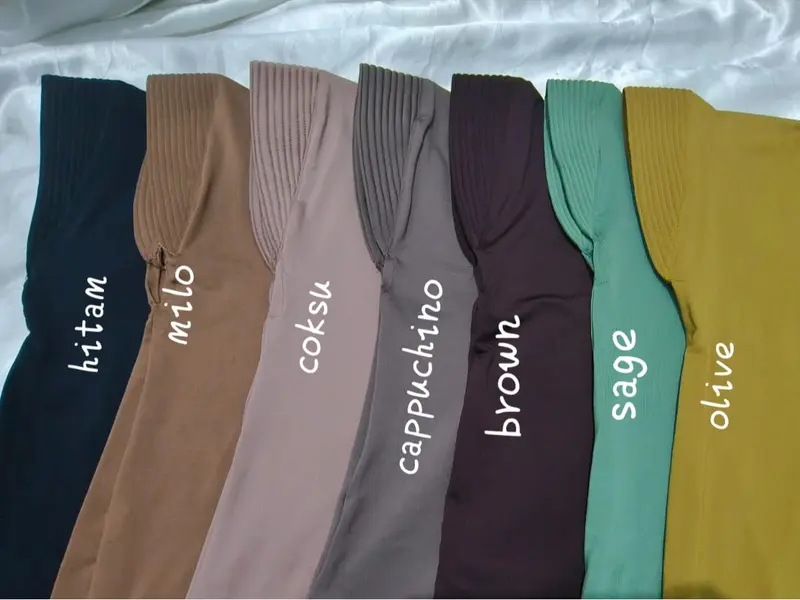 Jilbab Bergo Instan Simple Daily M & L By Nararya 7