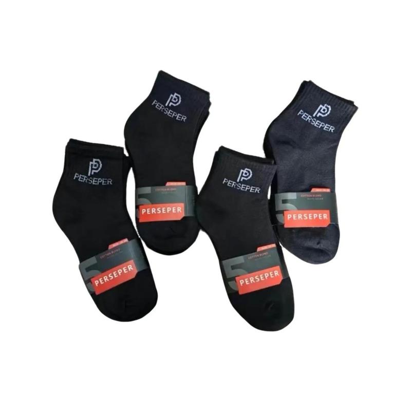 Combo 20, 25 đôi tất nam/nữ mix màu trắng/đen/xám chống hôi chân cottong mềm mịn thấm hút mồ hôi tốt