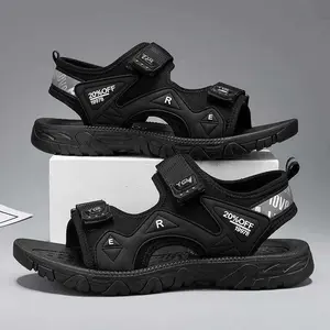 Sepatu Sandal Pria Anti Slip Bahan Karet PVC/Sendal Gunung Pria Outdoor Keren Kekinian Size 39-45