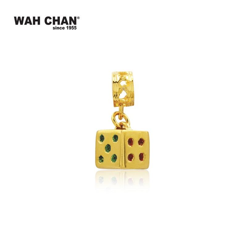 WAH CHAN 916 Gold Charm / Pendant - Dice (OSP1261) - TikTok Shop Malaysia