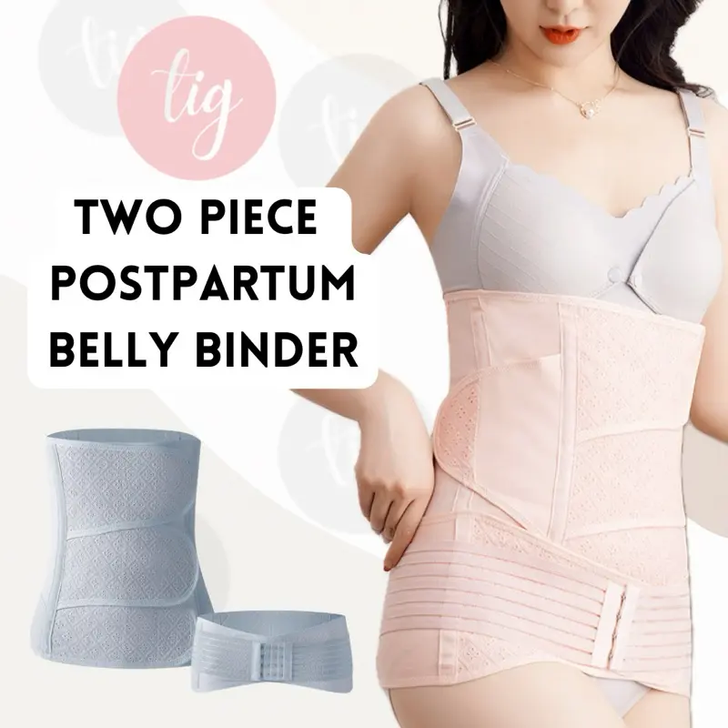 [SG INSTOCK ] 2 in 1 Postpartum Belly Wrap/Binder Tummy Support Band After Pregnancy/Maternity