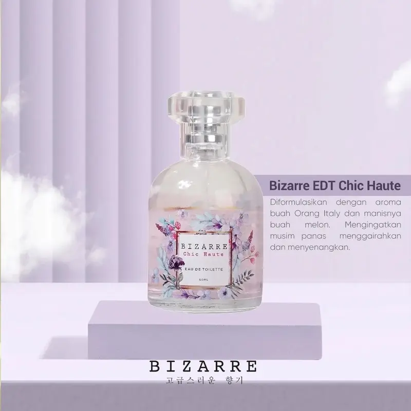 Parfum Bizarre Eau De Toilette EDT 50 ml - Bizarre Chic Haute - Peony, Perfume 4