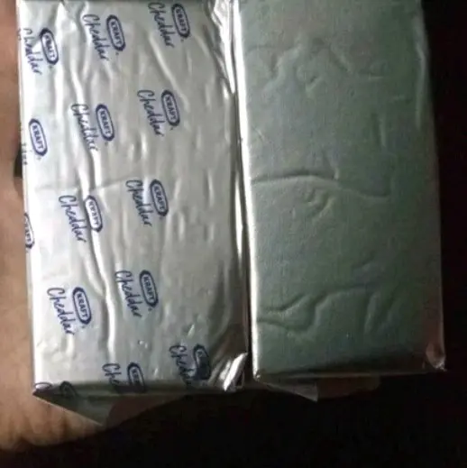 Keju kraft cheddar kemasan tanpa dus kraft