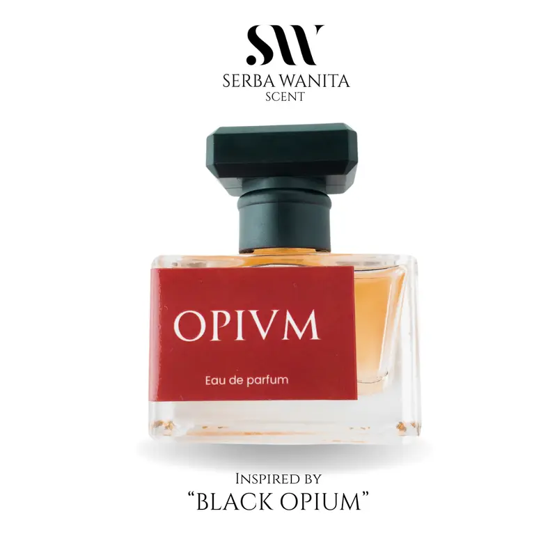 Parfum Premium Serba Wanita OPIUM Eau De Parfum EDP Inspired OPIUM Perfume - Wangi Buah, Vanilla, Kopi, Bertahan 14-24Jam Pada Pakaian, 12Jam Indoors, Penyebaran Strong + FREE TESTER & Solusi Komplain Pecah 100% Ganti Baru 0