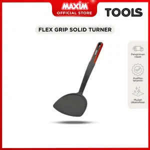 Maxim Tools Flex Grip Solid Turner - Spatula / Sutil Nylon Tahan Panas Maxim Tools Flex Grip Solid Turner - Spatula / Sutil Nylon Tahan Panas