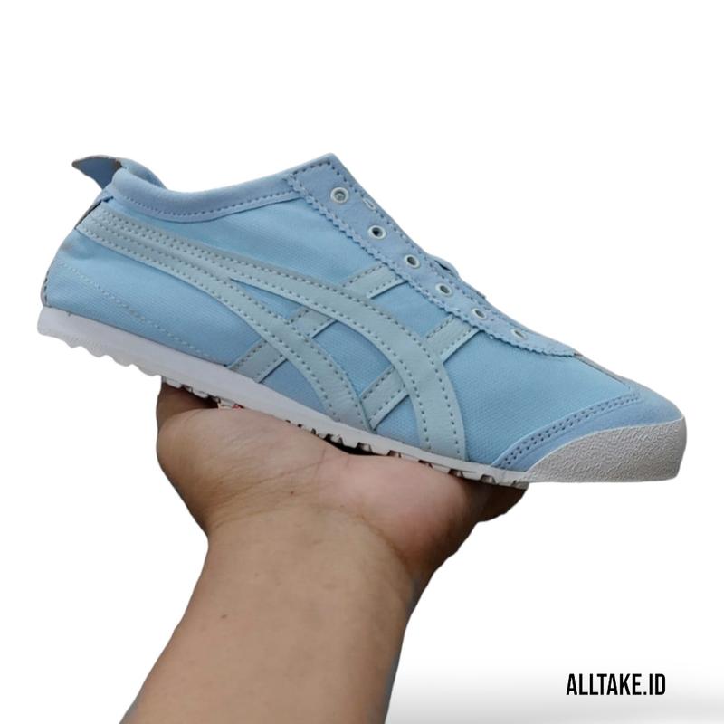 Sepatu Slip On Wanita Peach White Bisa COD - Terlaris Nyaman Dipakai Simple Shoes Casual 2