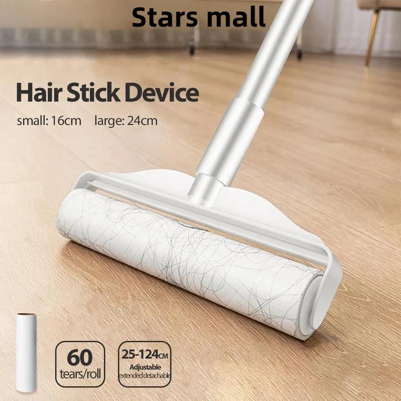 Sticky Lint Roller Clothes Dust Remover, Portable Pet Hair Sticky ...