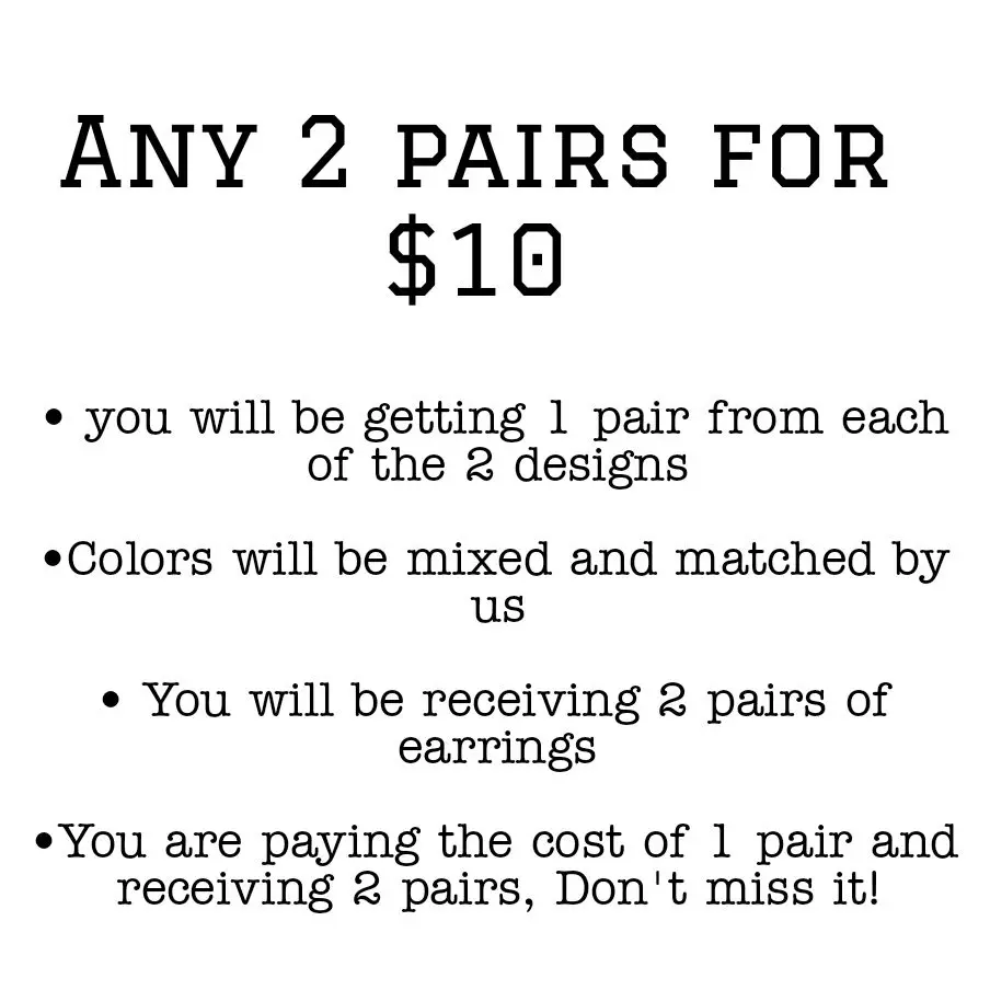 combo deal pretty jhumka pairs