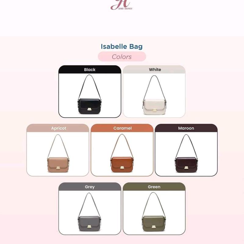 JIMS HONEY ISABELLE BAG TAS SELEMPANG WANITA JIMSHONEY SHOULDER BAG FREE 2 TALI 3