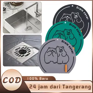 Penutup Floordrain Silikon Penutup Saluran Pembuangan Lantai Kamar Mandi Dan Toilet