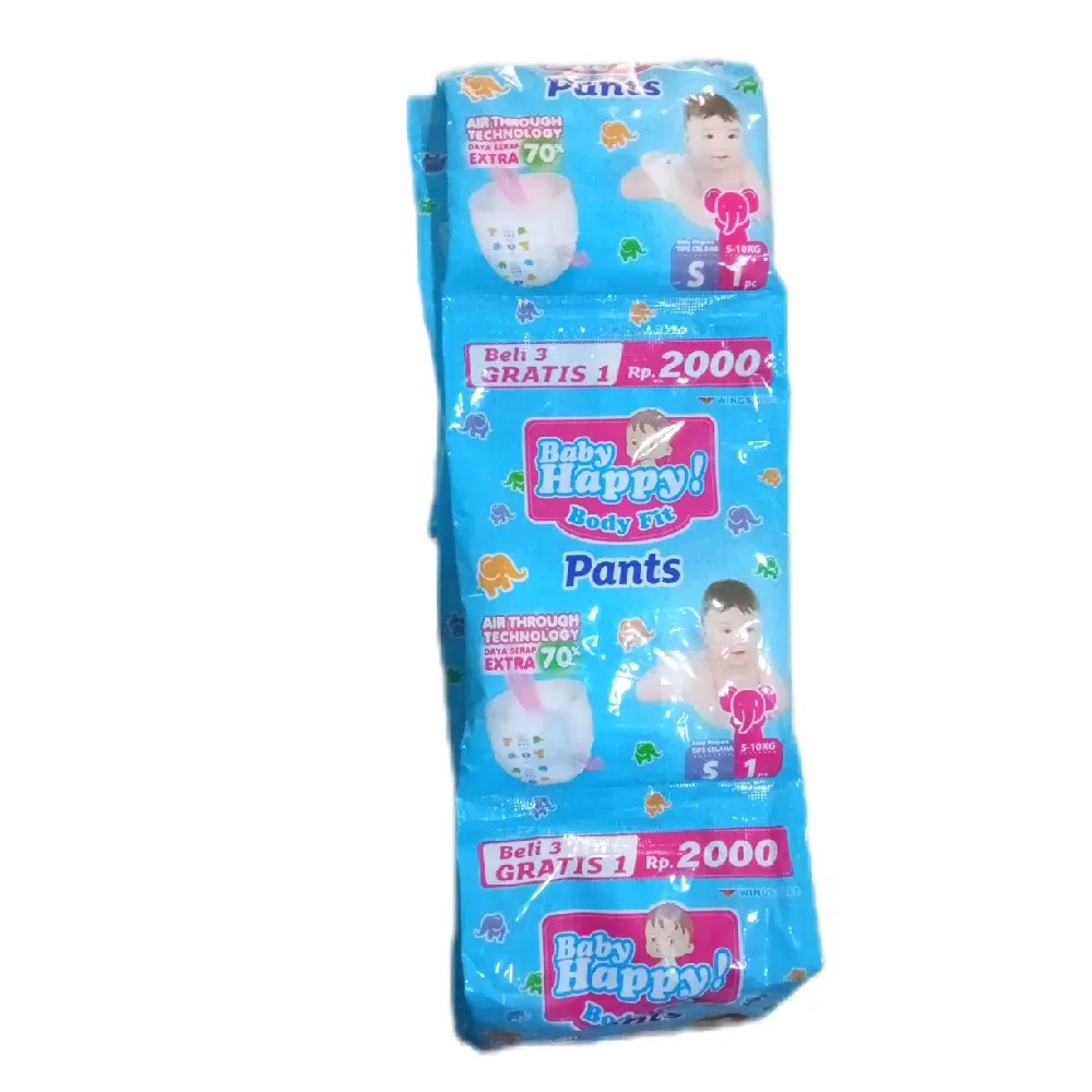 Baby Happy Body Fit Pants Rencengan popok Bayi