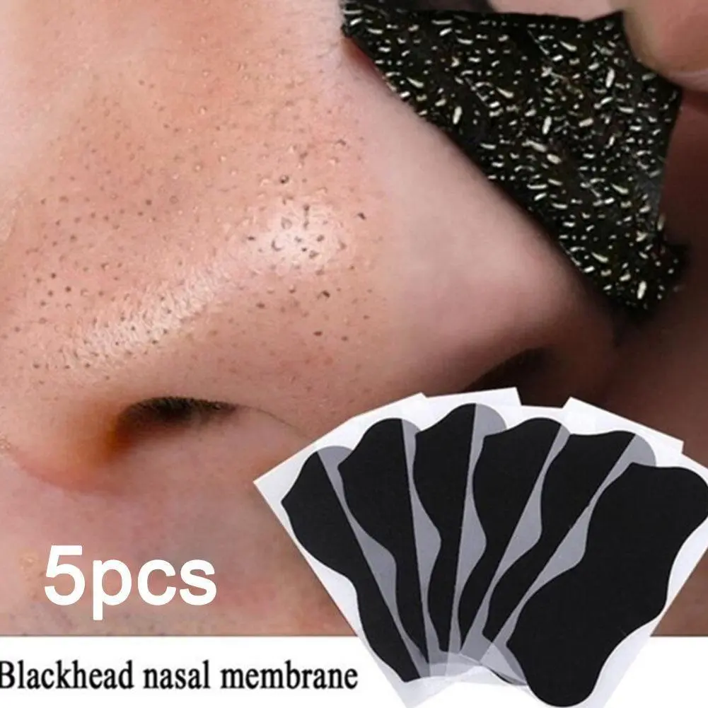 5pcs Blackhead Removing Nasal Patch For Acne Removing And Blackhead Absorbing Deep Cleaning And D7I0