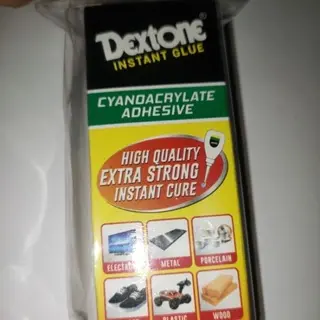 Lem Tetes Korea Dextone Instant Glue 15gr - Kuat dan Tahan Lama