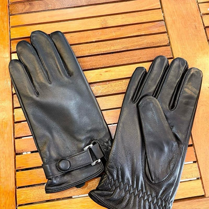 Găng Tay Da Dê Lót Lông Siêu Ấm