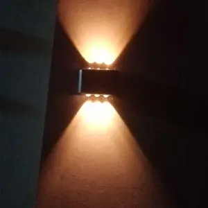[Garansi 1tahun]Lampu Taman Tenaga Surya / Lampu Dinding Taman Outdoor / COB Sensor Light LED Solar Lamp / Pencahayaan Tama