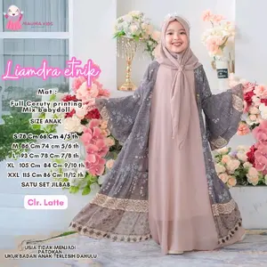 GAMIS LIANDRA ETNIK SET SERIES DRESS ANAK GAMIS ANAK MAUMA KIDS