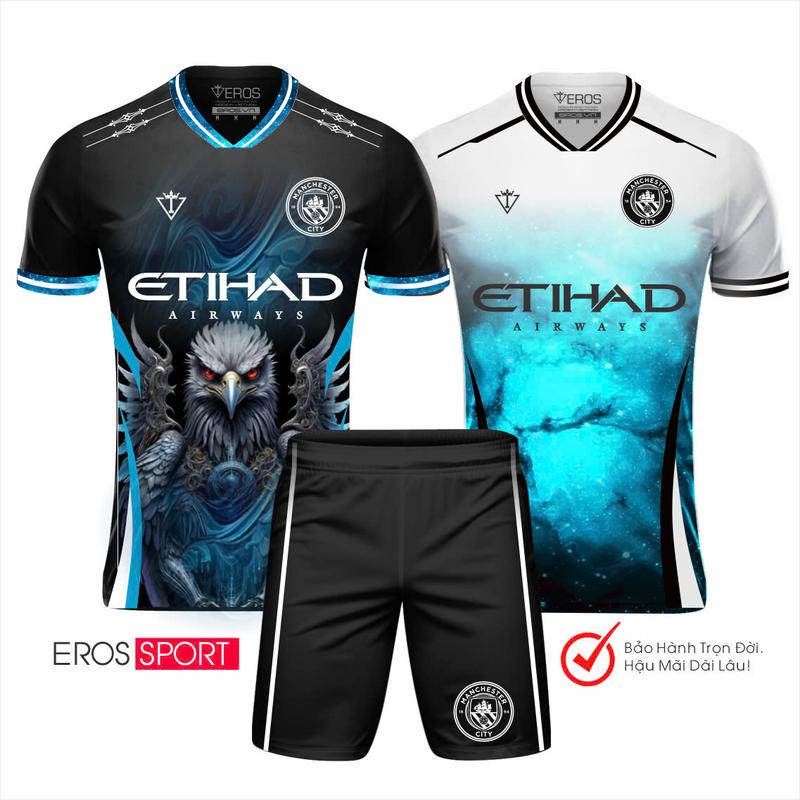 G BST COMBO ĐỒ BÓNG ĐÁ THIẾT KẾ ĐẸP gồm 2 áo và 1 quần đồ bóng đá Nam - Top đồ thể thao mới ra mắt Eros Sport vải thun co giản logo thêu mực in chuyển nhiệt. Mẫu bóng đá hot nhất năm