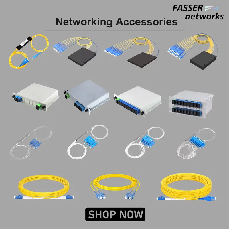 Passive Splitter PLC 1:4 SC UPC PLC Spliter 1x4 Mini Tube 1