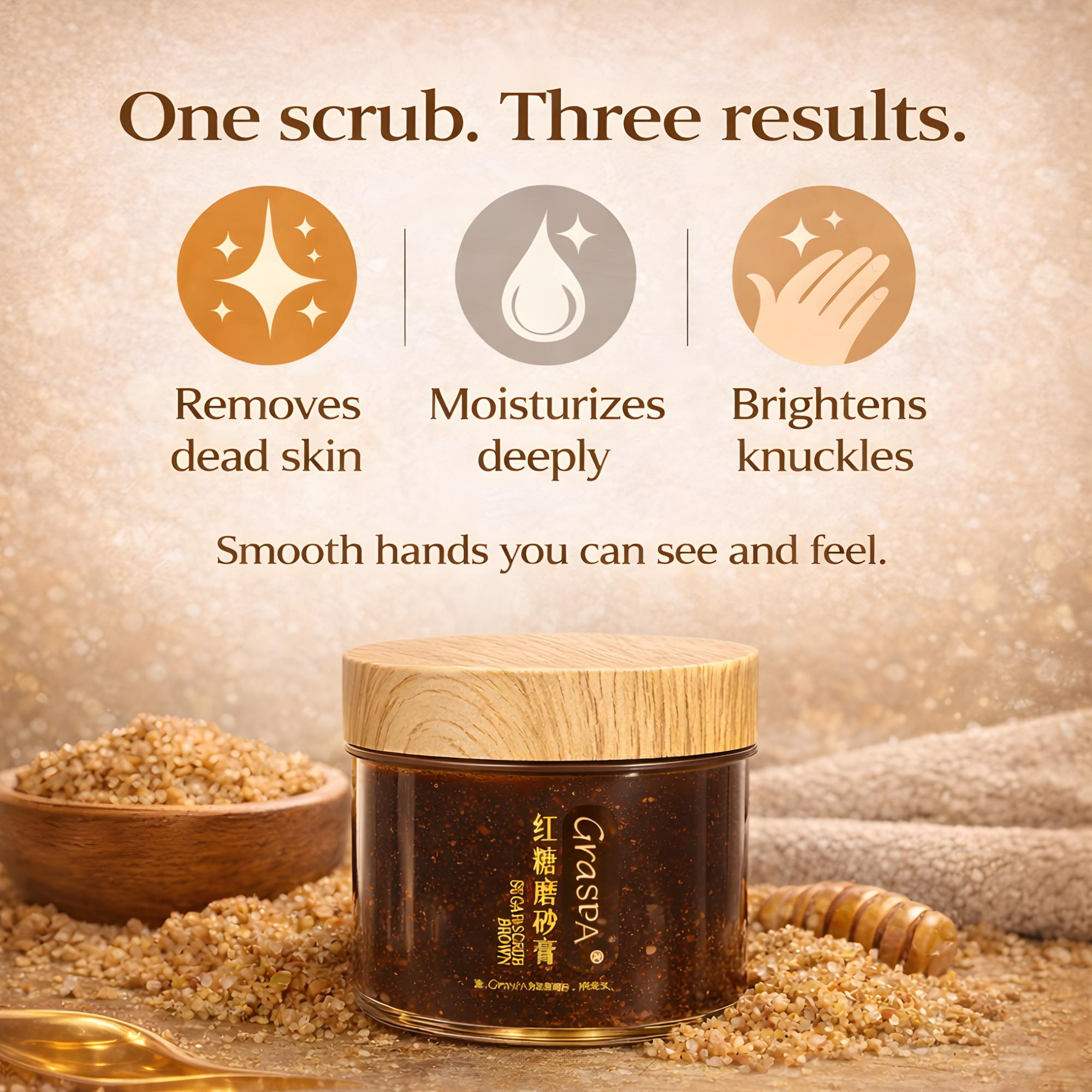 Graspa-Hand Scrub- Brown Sugar Hand Scrub