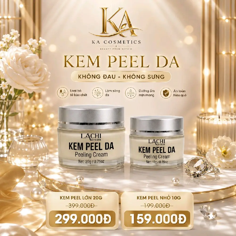 KEM PEEL DA THẾ HỆ MỚI LACHI RETINOL– DỊU NHẸ 
