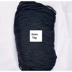 TALI KUR POY (1kg) 1000 Gram 3mm Putih Ratusan Meter. Rope Cord