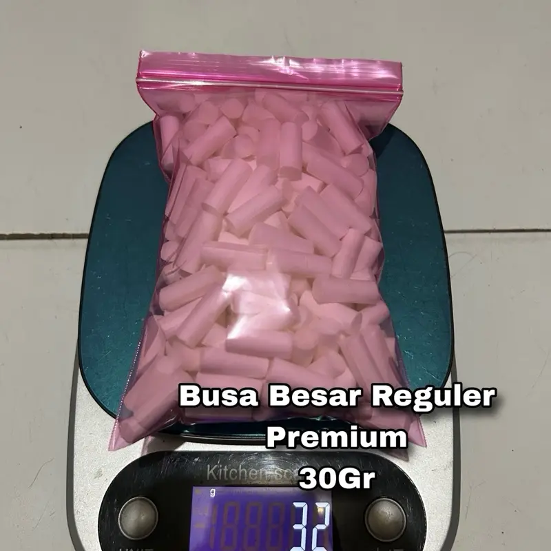 Busa Spons Besar Reguler Premium Varian 100 Dan 30 Gr Kualitas Terbaik ...