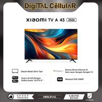 Gambar [SPECIAL CREATOR] XIAOMI TV A 43 FHD A PRO 43 UHD QLED 2026 GOOGLE TV GARANSI RESMI - A 43 FHD 2026 dari DIGITAL CELLULAR GRUP Kota Medan 3 Tokopedia