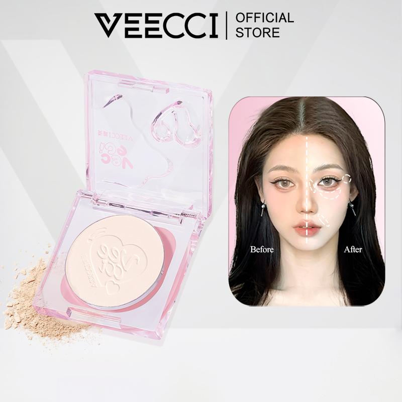 VEECCI Phấn Bắt Sáng Mờ Highlight Đơn Sắc Làm Sáng Nâng Vùng Tối Gương Mặt Tự Nhiên Lâu Trôi 3g