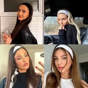 Bandana Y2k premium Wanita kekinian/Berbagai pilihan warna