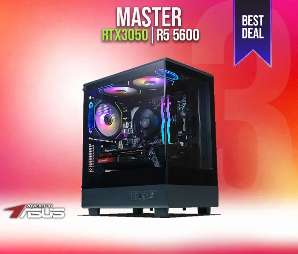 【Pre-Order】MASTER M02 | RTX 3050 | Ryzen 5 5600