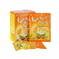 Gambar SIDOMUNCUL KUNYIT ASAM 25 GRAM BOX 5 SACHET dari Apotek Syifa Pekalongan by GoApotik Kota Pekalongan 2 Tokopedia
