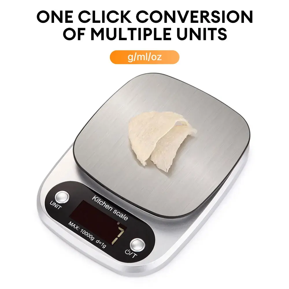 High precision kitchen scale 10kg electronic jewelry food baking scale multifunctional measuring tool electronic scale LCD display