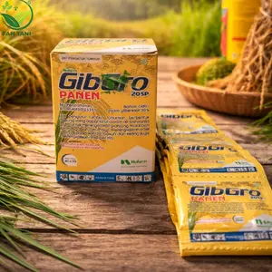 GibGro Panen 20SP 1 Sachet - ZPT Perangsang Buah & Cepat Panen untuk Pertanian(Harga per pcs)
