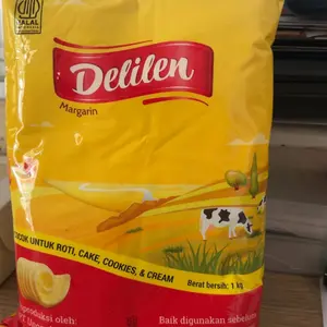 1kg butter margarin delilen ASLI NO KW , rasa dan aroma seperti wisman campuran cake baking roti cookies dan cream Bahan Makanan