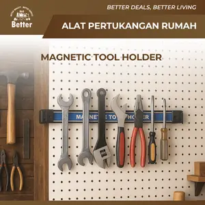 Gantungan Perkakas Magnetic Tool Holder Rak Gantung Magnet Organizer Alat Tukang Rumah Bengkel