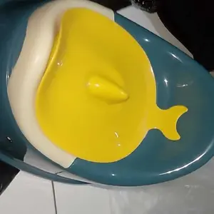 Dejavu Latihan Toilet Anak Training Anak WC Jongkok Pispot Anak Duduk Closet Baby Toilet Trainer Latihan Portable Plastik HSB716