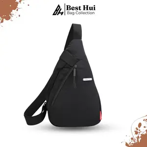 Tas Selempang Kekinian Bahan polyester Waistbag Unisex Waterproof  - LW14