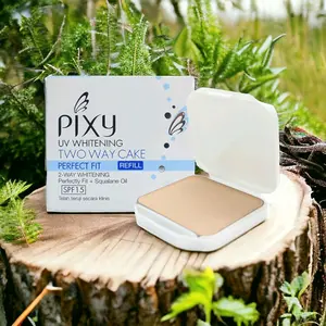 Pixy refill two way cake spf30 brightening 12.2gr bpom Powder Waterproof Compact