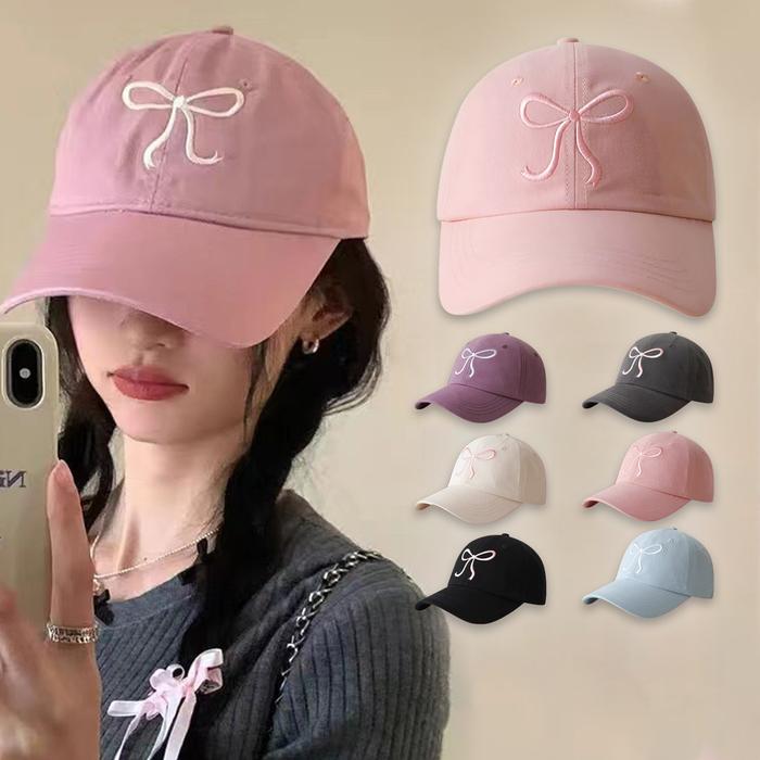 Promo Minzo Topi Baseball Pita Wanita Bordir Pink Lucu Fashion Style Casual Cap Gaya Perempuan Korea - Abu - Kota Tangerang - Minzo Store | Tokopedia