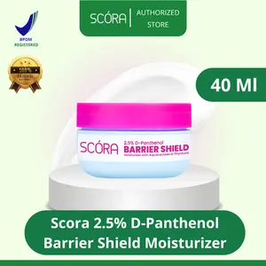 SCORA 2,5% D Panthenol Barrier Shield & 5% Hydramois Niacinamide Moisturizer 40ml | Pelembab Wajah